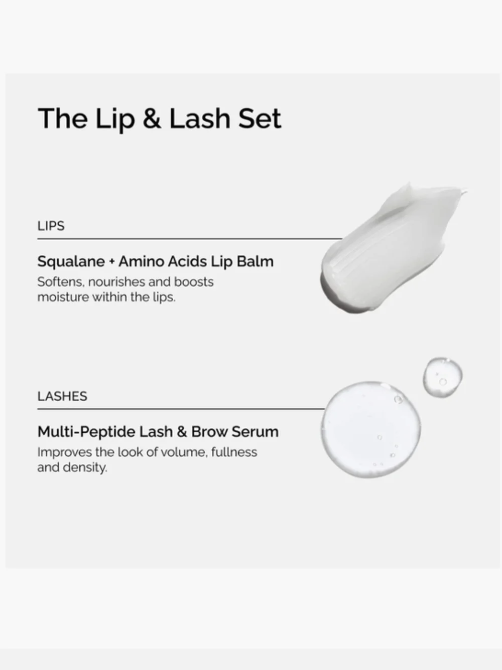 The Ordinary Lip & Lash Set - NIB